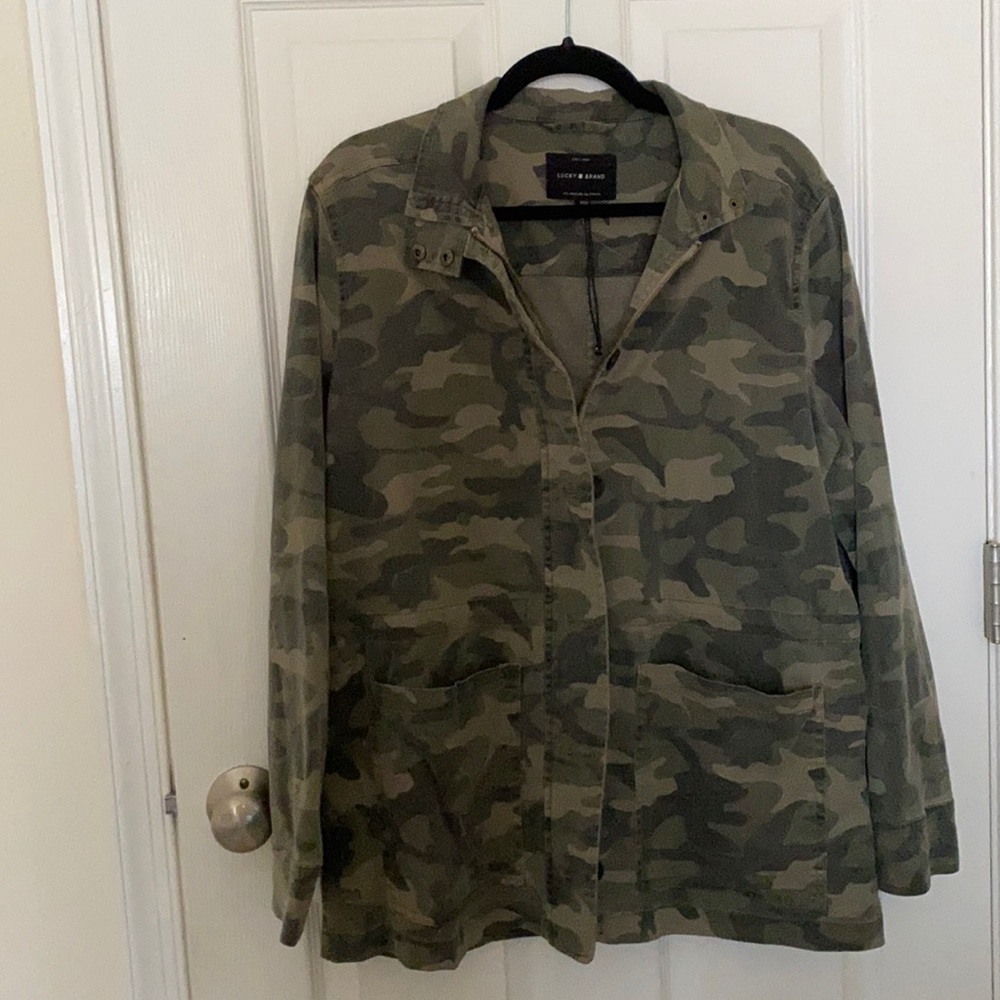 Lucky Brand Camo jacket!